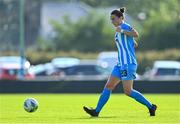 2 September 2023; Cliodhna Donnelly of DLR Waves during the SSE Airtricity Women's Premier Division match between DLR Waves and Peamount United at Whitehall Stadium in Dublin. Photo by Tyler Miller/Sportsfile