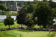 3 September 2023; Leona Maguire of Ireland putting on the 7th green during day four of the KPMG Women's Irish Open Golf Championship at Dromoland Castle in Clare. Photo by Eóin Noonan/Sportsfile