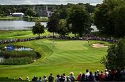 3 September 2023; Leona Maguire of Ireland putting on the seventh green during day four of the KPMG Women's Irish Open Golf Championship at Dromoland Castle in Clare. Photo by Eóin Noonan/Sportsfile