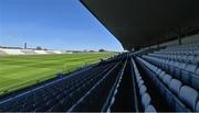3 September 2023; New seating in the South Stand before the Waterford County Senior Club Hurling Championship Semi-Final match between De La Salle and Roanmore at Walsh Park in Waterford. Photo by Seb Daly/Sportsfile