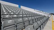 3 September 2023; Seating in the newly redeveloped North Stand before the Waterford County Senior Club Hurling Championship Semi-Final match between De La Salle and Roanmore at Walsh Park in Waterford. Photo by Seb Daly/Sportsfile