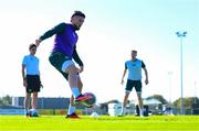 4 September 2023; Matt Doherty during a Republic of Ireland training session at the FAI National Training Centre in Abbotstown, Dublin. Photo by Stephen McCarthy/Sportsfile