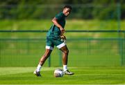 4 September 2023; Chiedozie Ogbene during a Republic of Ireland training session at the FAI National Training Centre in Abbotstown, Dublin. Photo by Stephen McCarthy/Sportsfile