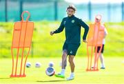 4 September 2023; Jeff Hendrick during a Republic of Ireland training session at the FAI National Training Centre in Abbotstown, Dublin. Photo by Stephen McCarthy/Sportsfile