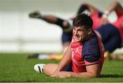 5 September 2023; Dan Sheehan during an Ireland rugby squad training session at Complexe de la Chambrerie in Tours, France. Photo by Brendan Moran/Sportsfile