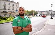 5 September 2023; Jamison Gibson-Park poses for a portrait during an Ireland rugby media conference at Tours Town Hall in Tours, France. Photo by Brendan Moran/Sportsfile