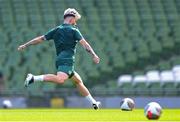 5 September 2023; Aaron Connolly during a Republic of Ireland training session at the Aviva Stadium in Dublin. Photo by Stephen McCarthy/Sportsfile