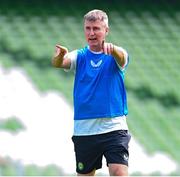5 September 2023; Manager Stephen Kenny during a Republic of Ireland training session at the Aviva Stadium in Dublin. Photo by Stephen McCarthy/Sportsfile