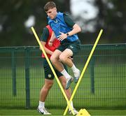 5 September 2023; Matt Healy during a Republic of Ireland U21 training session at the FAI National Training Centre in Abbotstown, Dublin. Photo by Harry Murphy/Sportsfile