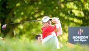 6 September 2023; Paul McGinley of Ireland watches his tee shot on the seventh hole during the Pro-Am event in advance of the Horizon Irish Open Golf Championship at The K Club in Straffan, Kildare. Photo by Eóin Noonan/Sportsfile