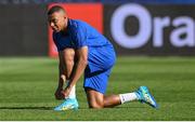 6 September 2023; Kylian Mbappé during a France training session at Parc des Princes in Paris, France. Photo by Stephen McCarthy/Sportsfile