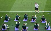 6 September 2023; Manager Stephen Kenny and players during a Republic of Ireland training session at Parc des Princes in Paris, France. Photo by Seb Daly/Sportsfile