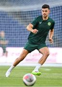 6 September 2023; John Egan during a Republic of Ireland training session at Parc des Princes in Paris, France. Photo by Stephen McCarthy/Sportsfile