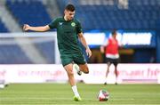 6 September 2023; John Egan during a Republic of Ireland training session at Parc des Princes in Paris, France. Photo by Stephen McCarthy/Sportsfile