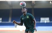 6 September 2023; Chiedozie Ogbene during a Republic of Ireland training session at Parc des Princes in Paris, France. Photo by Stephen McCarthy/Sportsfile