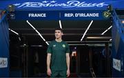 6 September 2023; Darragh Lenihan before a Republic of Ireland training session at Parc des Princes in Paris, France. Photo by Stephen McCarthy/Sportsfile
