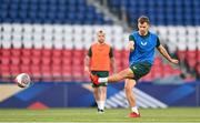 6 September 2023; Jayson Molumby during a Republic of Ireland training session at Parc des Princes in Paris, France. Photo by Stephen McCarthy/Sportsfile