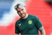 6 September 2023; Aaron Connolly during a Republic of Ireland training session at Parc des Princes in Paris, France. Photo by Stephen McCarthy/Sportsfile