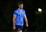 6 September 2023; Harvey O'Brien of UCD reacts after the SSE Airtricity Men's Premier Division match between UCD and Derry City at UCD Bowl in Dublin. Photo by Ben McShane/Sportsfile