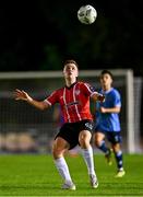 6 September 2023; Brandon Kavanagh of Derry City during the SSE Airtricity Men's Premier Division match between UCD and Derry City at UCD Bowl in Dublin. Photo by Ben McShane/Sportsfile