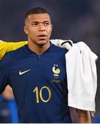 7 September 2023; Kylian Mbappé of France before the UEFA EURO 2024 Championship qualifying group B match between France and Republic of Ireland at Parc des Princes in Paris, France. Photo by Seb Daly/Sportsfile