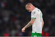 7 September 2023; James McClean of Republic of Ireland after the UEFA EURO 2024 Championship qualifying group B match between France and Republic of Ireland at Parc des Princes in Paris, France. Photo by Seb Daly/Sportsfile