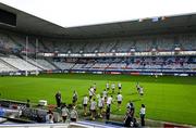 8 September 2023; The Ireland squad walk out for their captain's run at the Stade de Bordeaux in Bordeaux, France. Photo by Brendan Moran/Sportsfile