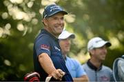 8 September 2023; Padraig Harrington of Ireland on the 10th tee box during day two of the Horizon Irish Open Golf Championship at The K Club in Straffan, Kildare. Photo by Ramsey Cardy/Sportsfile