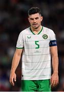 7 September 2023; John Egan of Republic of Ireland during the UEFA EURO 2024 Championship qualifying group B match between France and Republic of Ireland at Parc des Princes in Paris, France. Photo by Seb Daly/Sportsfile