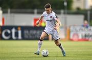 3 August 2023; Darragh Leahy of Dundalk during the UEFA Europa Conference League Second Qualifying Round Second Leg match between Dundalk and KA at Oriel Park in Dundalk, Louth. Photo by Ben McShane/Sportsfile