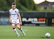 3 August 2023; Darragh Leahy of Dundalk during the UEFA Europa Conference League Second Qualifying Round Second Leg match between Dundalk and KA at Oriel Park in Dundalk, Louth. Photo by Ben McShane/Sportsfile