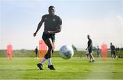 8 September 2023; Sinclair Armstrong during a Republic of Ireland training session at the FAI National Training Centre in Abbotstown, Dublin. Photo by Stephen McCarthy/Sportsfile