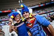 8 September 2023; France supporters before the 2023 Rugby World Cup Pool A match between France and New Zealand at the Stade de France in Paris, France. Photo by Harry Murphy/Sportsfile