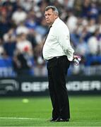 8 September 2023; New Zealand head coach Ian Foster before the 2023 Rugby World Cup Pool A match between France and New Zealand at the Stade de France in Paris, France. Photo by Harry Murphy/Sportsfile