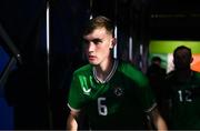 8 September 2023; Matt Healy of Republic of Ireland makes his way out for the second half during the UEFA European Under-21 Championship Qualifier match between Republic of Ireland and Turkey at Turner’s Cross in Cork. Photo by Eóin Noonan/Sportsfile