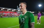 8 September 2023; Sam Curtis of Republic of Ireland after the UEFA European Under-21 Championship Qualifier match between Republic of Ireland and Turkey at Turner’s Cross in Cork. Photo by Eóin Noonan/Sportsfile