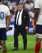 8 September 2023; New Zealand head coach Ian Foster after the 2023 Rugby World Cup Pool A match between France and New Zealand at the Stade de France in Paris, France. Photo by Harry Murphy/Sportsfile
