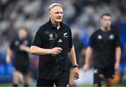 8 September 2023; New Zealand attack coach Joe Schmidt before the 2023 Rugby World Cup Pool A match between France and New Zealand at the Stade de France in Paris, France. Photo by Harry Murphy/Sportsfile