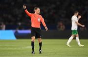 7 September 2023; Referee Urs Schnyder during the UEFA EURO 2024 Championship qualifying group B match between France and Republic of Ireland at Parc des Princes in Paris, France. Photo by Stephen McCarthy/Sportsfile
