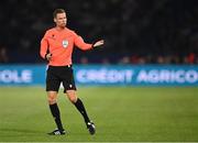 7 September 2023; Referee Urs Schnyder during the UEFA EURO 2024 Championship qualifying group B match between France and Republic of Ireland at Parc des Princes in Paris, France. Photo by Stephen McCarthy/Sportsfile