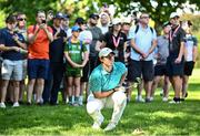 9 September 2023; Rory McIlroy of Northern Ireland watches his shot from the rough during day three of the Horizon Irish Open Golf Championship at The K Club in Straffan, Kildare. Photo by Ramsey Cardy/Sportsfile