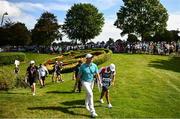 9 September 2023; Rory McIlroy of Northern Ireland walks on the seventh fairway during day three of the Horizon Irish Open Golf Championship at The K Club in Straffan, Kildare. Photo by Ramsey Cardy/Sportsfile