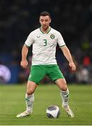 7 September 2023; Enda Stevens of Republic of Ireland during the UEFA EURO 2024 Championship qualifying group B match between France and Republic of Ireland at Parc des Princes in Paris, France. Photo by Stephen McCarthy/Sportsfile