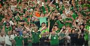 7 September 2023; Republic of Ireland supporters during the UEFA EURO 2024 Championship qualifying group B match between France and Republic of Ireland at Parc des Princes in Paris, France. Photo by Stephen McCarthy/Sportsfile