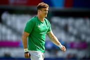 9 September 2023; Josh van der Flier of Ireland before the 2023 Rugby World Cup Pool B match between Ireland and Romania at Stade de Bordeaux in Bordeaux, France. Photo by Harry Murphy/Sportsfile