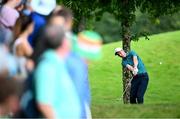9 September 2023; Ross Fisher of England plays his second shot on the 16th hole during day three of the Horizon Irish Open Golf Championship at The K Club in Straffan, Kildare. Photo by Ramsey Cardy/Sportsfile