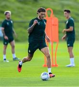 9 September 2023; Jeff Hendrick during a Republic of Ireland training session at the FAI National Training Centre in Abbotstown, Dublin. Photo by Stephen McCarthy/Sportsfile