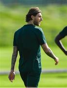 9 September 2023; Jeff Hendrick during a Republic of Ireland training session at the FAI National Training Centre in Abbotstown, Dublin. Photo by Stephen McCarthy/Sportsfile