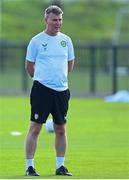 9 September 2023; Manager Stephen Kenny during a Republic of Ireland training session at the FAI National Training Centre in Abbotstown, Dublin. Photo by Stephen McCarthy/Sportsfile