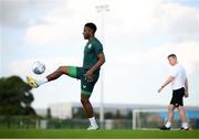 9 September 2023; Chiedozie Ogbene during a Republic of Ireland training session at the FAI National Training Centre in Abbotstown, Dublin. Photo by Stephen McCarthy/Sportsfile